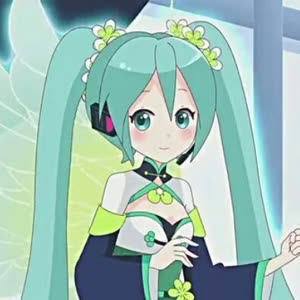 绿牡丹初音未来