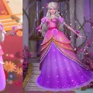 新版本和老版本的差距老版本的灵公主衣服好看可是 过几集灵公主的