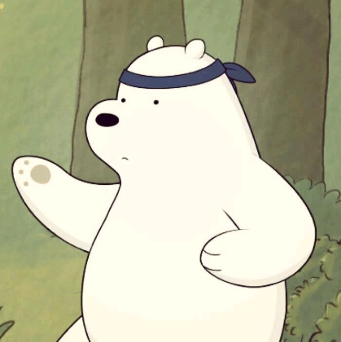 we bare bears(咱们裸熊)高清头像(无水印)[白熊特别篇]