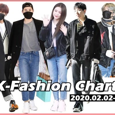 【韩流时尚】Weekly K-Fashion Charts (更新至 2020 2月)